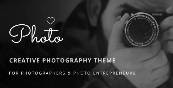 Photoluv - Creative Theme for Photographers & Photo Entrepreneurs — homepage layout