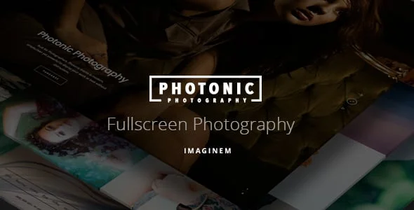 Photonic | Photography Theme for WordPress — homepage layout