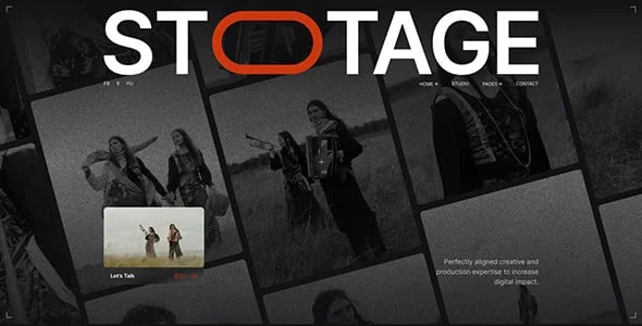 Stotage - Photography & Video Production WordPress Theme — service and pricing page