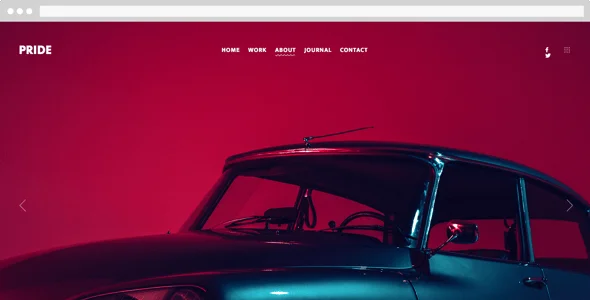 TIMBER – An Unusual Photography WordPress Theme — interior page design