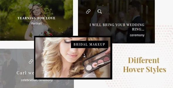 Wedding Photographer WordPress Theme - Vivagh — case study or portfolio page