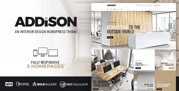 Addison - Architecture & Interior Design WordPress Theme — service and pricing page