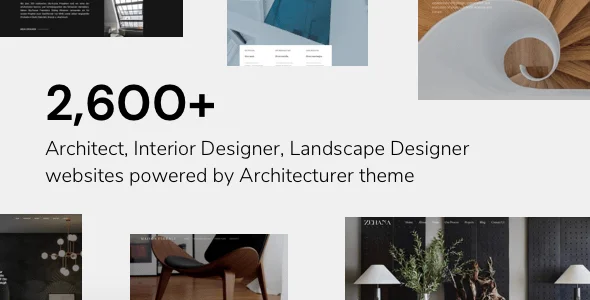 Architecturer WordPress for Interior Designer — service and pricing page
