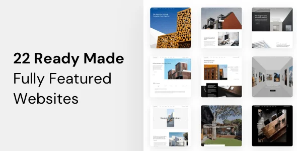 Architecturer WordPress for Interior Designer — interior page design