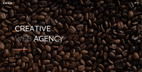 Awam - Creative Agency Portfolio Elementor WordPress Theme — case study or portfolio page
