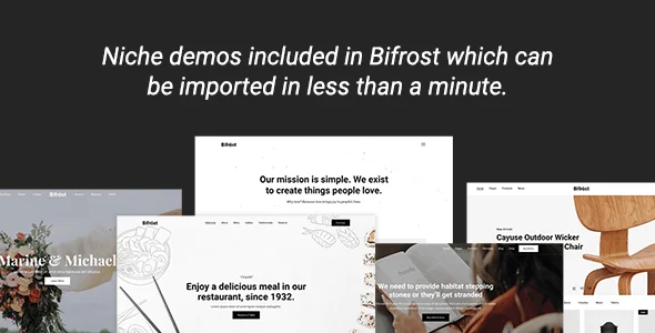 Bifrost - Simple Elementor WordPress Theme — case study or portfolio page
