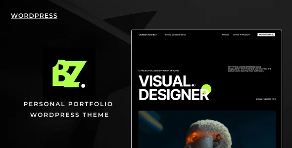 BOLDZ | Agency WordPress Theme — homepage layout