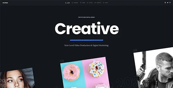 Brooklyn | Creative Multipurpose Responsive WordPress Theme — content section layout