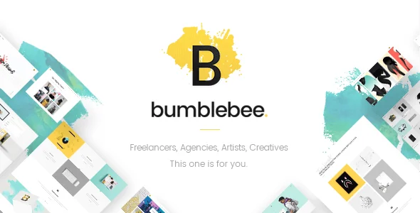 Bumblebee - Web Design Agency WordPress Theme — homepage layout