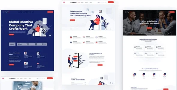 Digixon - Digital Marketing Strategy WP Theme — service and pricing page