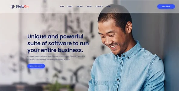 Digixon - Digital Marketing Strategy WP Theme — interior page design
