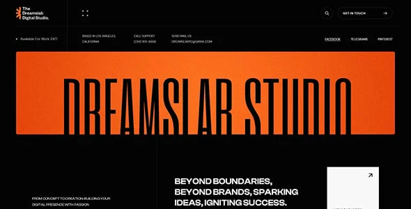 Dreamslab - Creative Portfolio & Agency WordPress Theme — service and pricing page