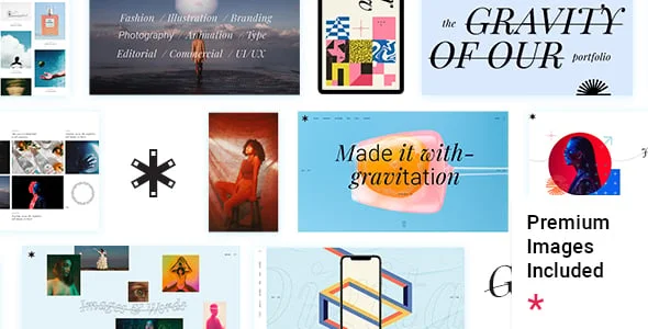 Emeline - Creative Agency Elementor WordPress Theme — homepage layout