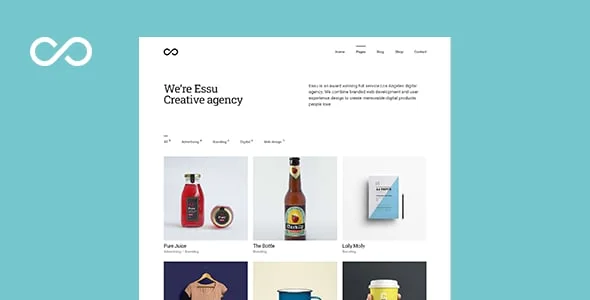 Essu - Simple Portfolio WordPress Theme for Freelancer, Web Designer & Agency — service and pricing page