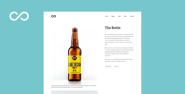 Essu - Simple Portfolio WordPress Theme for Freelancer, Web Designer & Agency — interior page design
