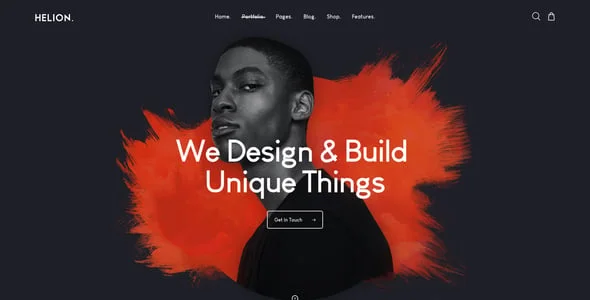 Helion | Personal Portfolio & Agency WordPress Theme + Online Store — service and pricing page
