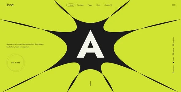 Lione - Creative Portfolio & Brutalist WordPress Theme — service and pricing page