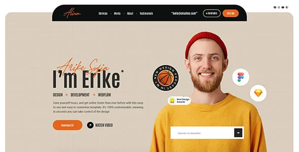 Madin - Personal Portfolio WordPress Theme — service and pricing page