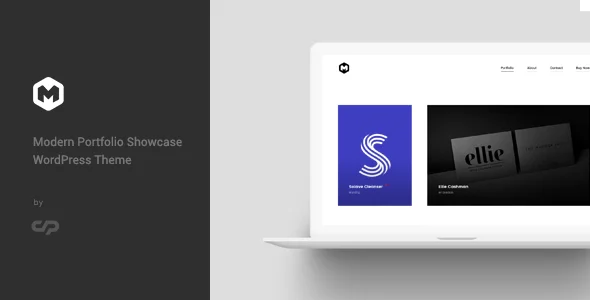Maestro - Modern Portfolio Showcase WordPress Theme — homepage layout