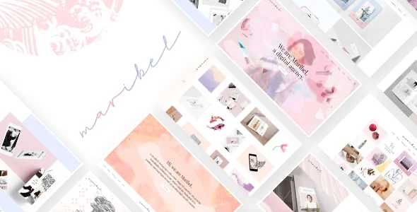 Maribel - Alluring Portfolio WordPress Theme for Creatives — homepage layout