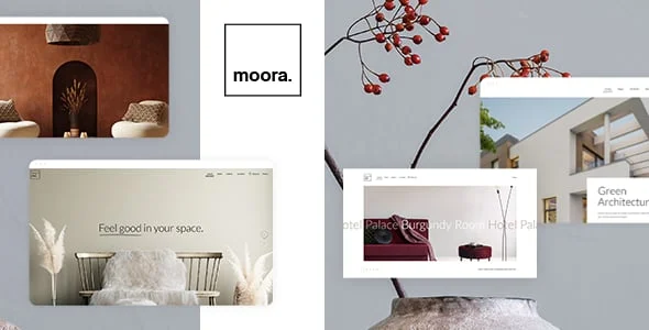 Moora - Architecture and Interior Theme — homepage layout
