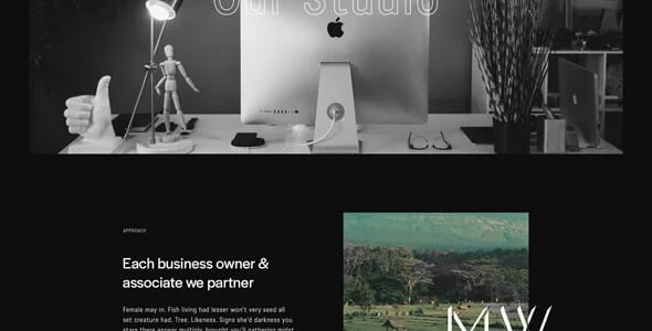 Notio | Multipurpose Creative Agency & Portfolio WordPress Theme — interior page design