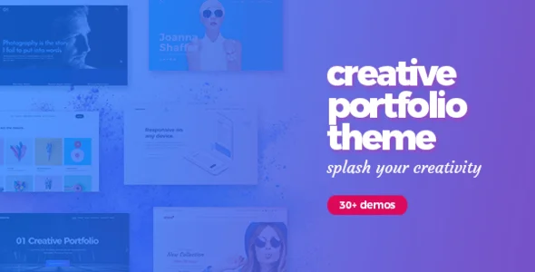 Onero | Creative Portfolio Theme for Professionals — homepage layout