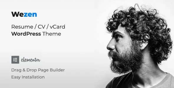 Portfolio Theme — homepage layout