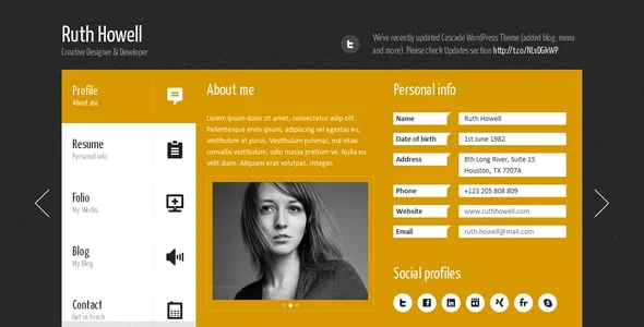 Prestige - Portfolio WordPress Theme — service and pricing page