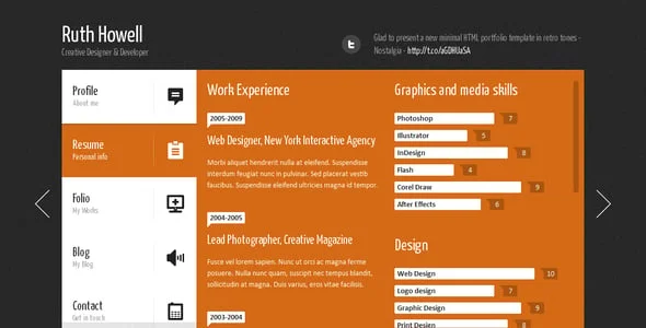 Prestige - Portfolio WordPress Theme — case study or portfolio page