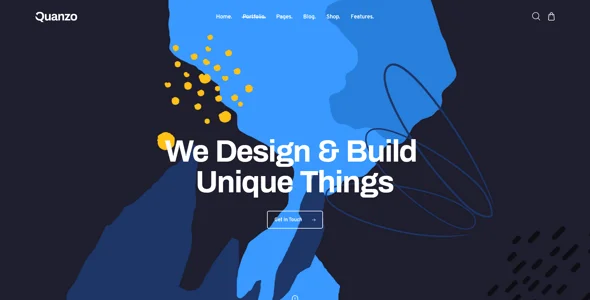 Quanzo - Colorful Portfolio WordPress Theme + WooCommerce Store — service and pricing page