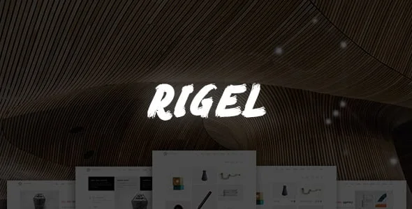 Rigel - Ultimate Agency & Portfolio Theme — homepage layout
