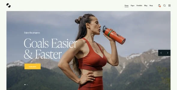 Showmax — Personal Portfolio & Showcase WordPress Theme — interior page design