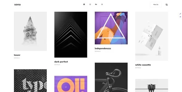 Sona -  Digital Marketing Agency WordPress Theme — case study or portfolio page