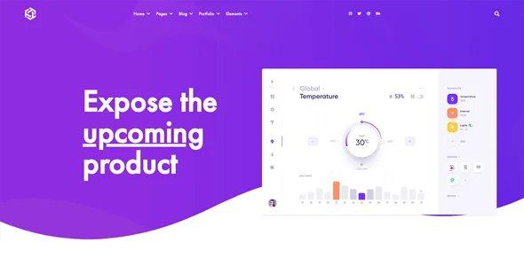 Tracem - Elementor Agency & Portfolio WordPress Theme — case study or portfolio page