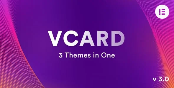 Vcard – Resume / CV / Portfolio WordPress Theme — homepage layout