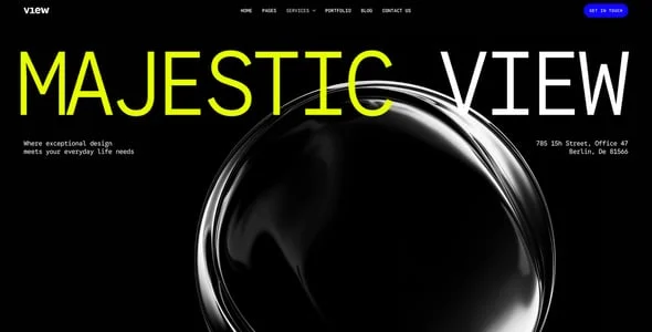 View - Creative Portfolio Elementor WordPress Theme — case study or portfolio page