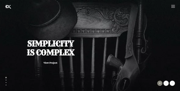 Westex - A True Western WordPress Theme — homepage layout