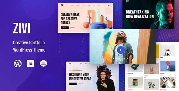 Zivi - Contemporary Creative Agency Theme — homepage layout