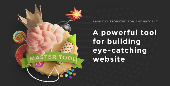 Whakaaro | Multi-Concept & One Page WordPress Theme WordPress theme homepage layout for a agency creative website