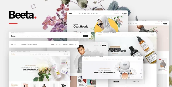 Beeta - Multipurpose WooCommerce Theme WordPress theme homepage layout for a accessories WooCommerce store
