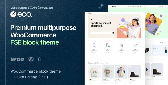 Ciseco - Multipurpose WooCommerce FSE Block Theme WordPress theme homepage layout for a block theme WooCommerce store