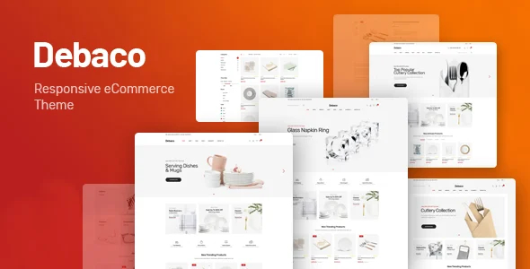 Debaco - Kitchen appliances for WooCommerce WordPress WordPress theme homepage layout for a appliances WooCommerce store