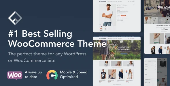 Flatsome | Multi-Purpose Responsive WooCommerce Theme WordPress theme homepage layout for a builder WooCommerce store