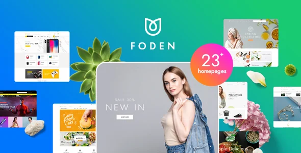 Foden - Multipurpose WooCommerce WordPress Theme with AI WordPress theme homepage layout for a baber WooCommerce store