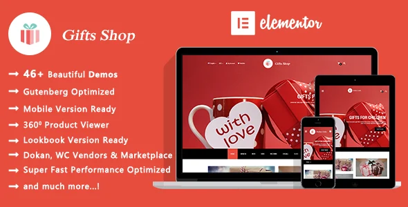 Gifts Shop | Handmade Souvenirs WooCommerce WordPress Theme WordPress theme homepage layout for a accessories stores WooCommerce store