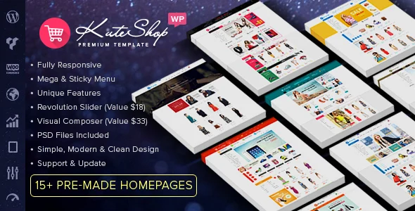 KuteShop - Fashion, Electronics & Marketplace Elementor WooCommerce Theme (RTL Supported) WordPress theme homepage layout for a auto parts WooCommerce store