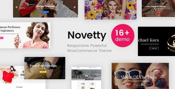 Novetty | Powerful WooCommerce Theme WordPress theme homepage layout for a aurum techmarket claue artemis WooCommerce store