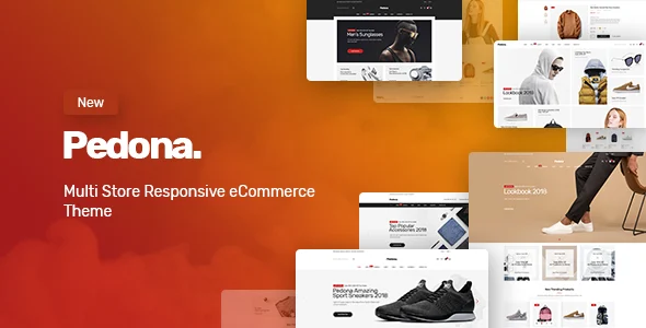 Pedona - Fashion & Sport Theme for WooCommerce WordPress WordPress theme homepage layout for a clean WooCommerce store