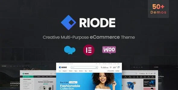 Riode | Multi-Purpose WooCommerce Theme WordPress theme homepage layout for a beauty WooCommerce store